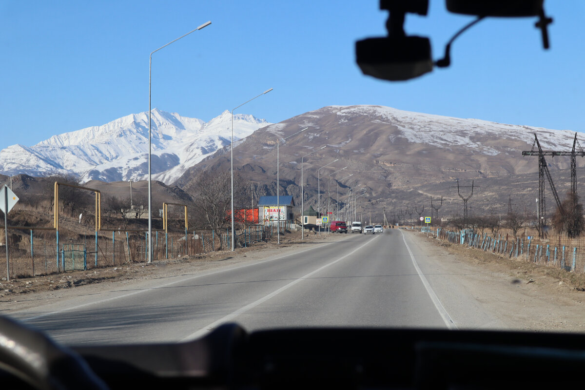 Дорога на Эльбрус 