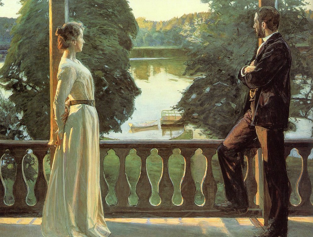 Ричард Берг "Беседа"