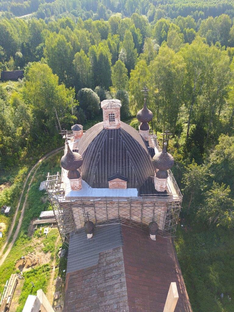 Храм в Никола-Высока Тверской области. Фото: проект "Консервация"