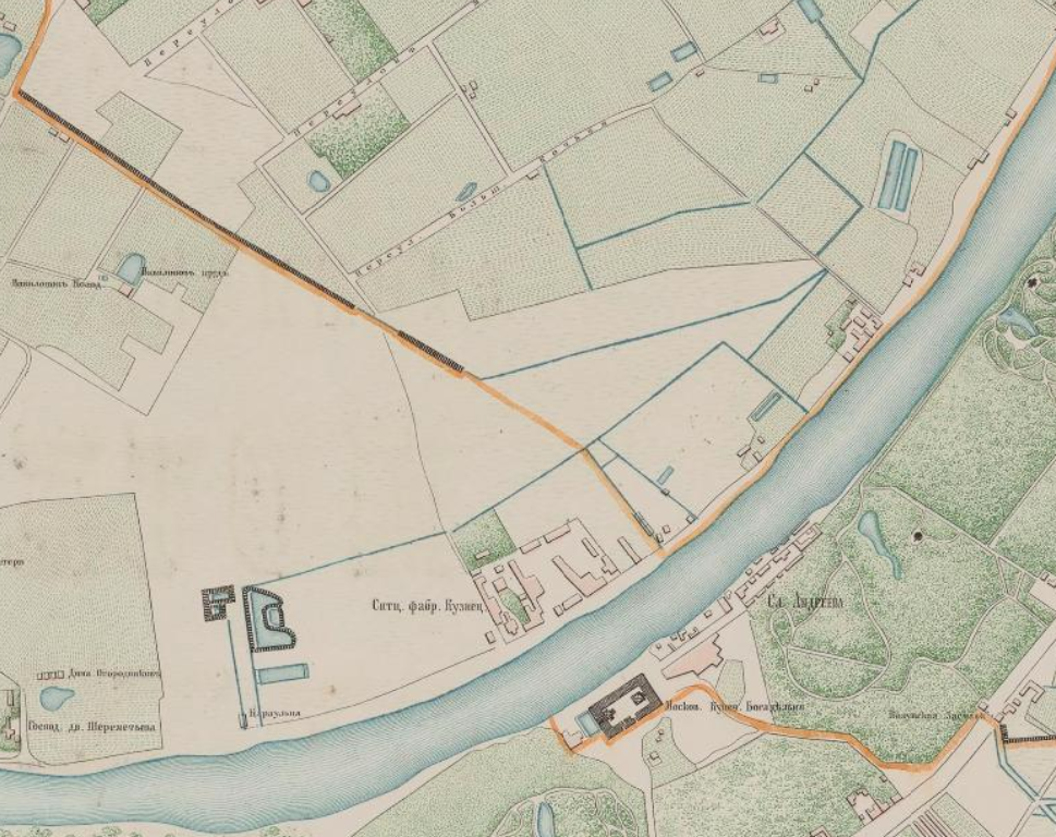 Карта 1859г.  с сайта retromap.ru