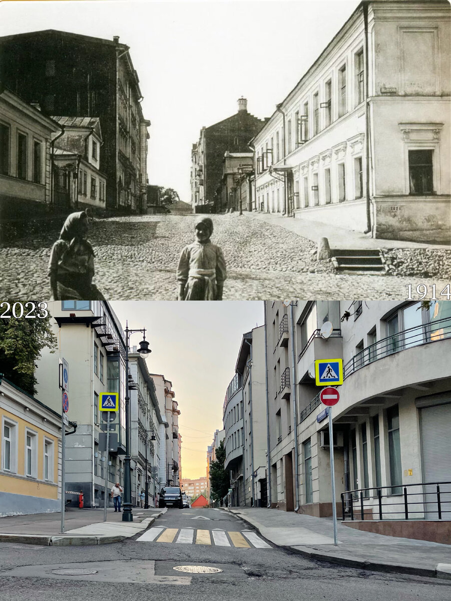 Москва: было/стало. Те же точки города спустя 100 с лишним лет | Now&Then  Russia | Дзен