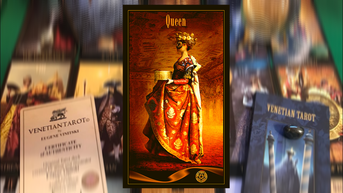 Колода «Venetian Tarot» Eugene Vinitski. Вы можете заказать гороскоп, личный расклад или подбор камня-талисмана по электронной почте – angelica.keiner@yandex.ru. Услуга платная.