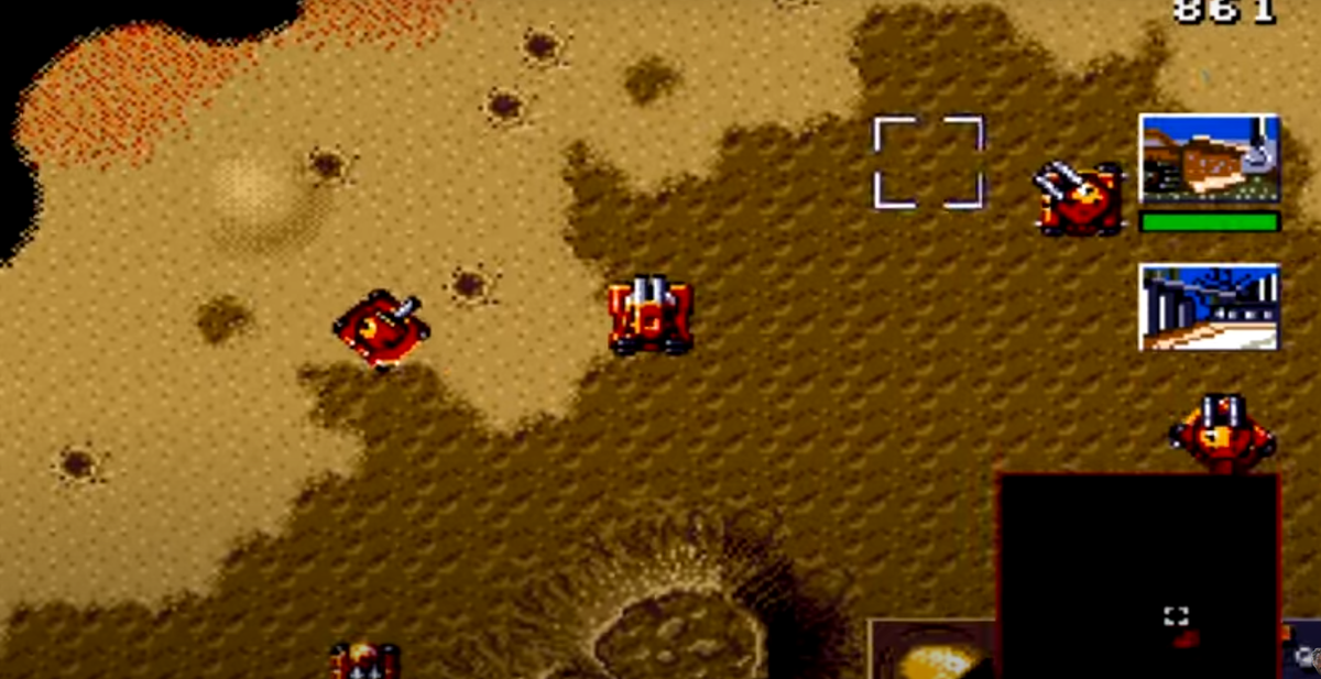 Dune 2: The battle for Arrakis на Sega genesis кадры из игры