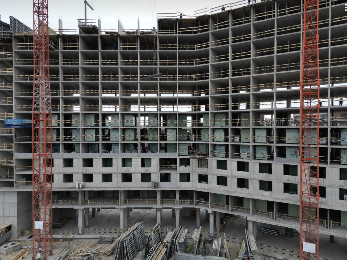 Применение префаб-технологий для апарт-отеля