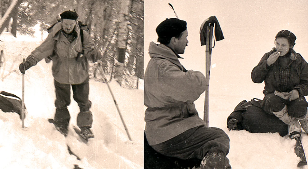 Рисунок №1. Фото из похода 1959 года.