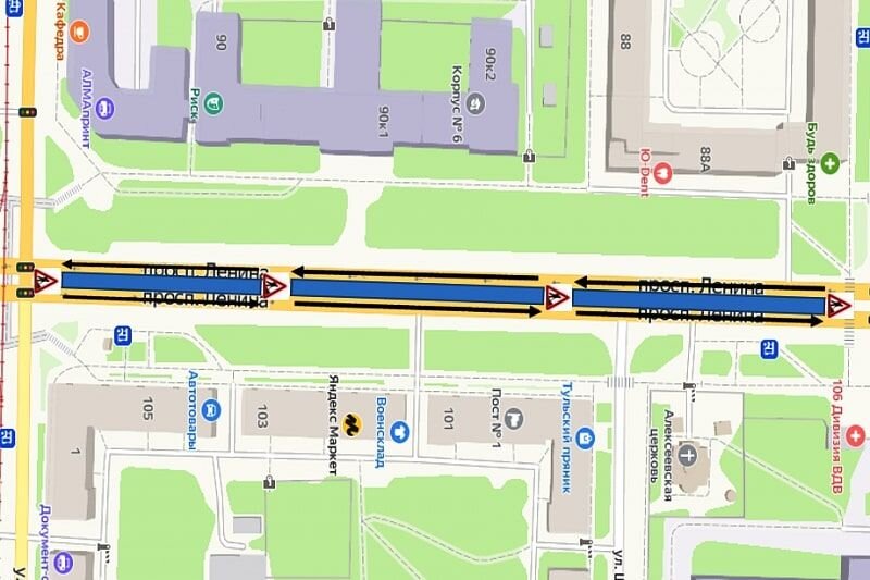 Переход с библиотеки ленина на боровицкую схема