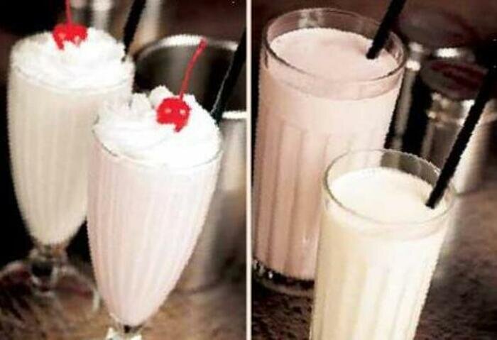 Молочные коктейли обожали и дети, и взрослые.