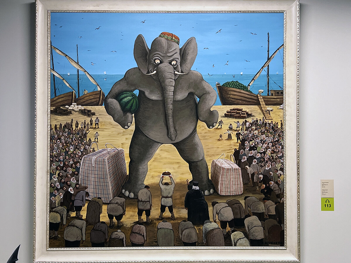 Россия - родина слонов. Две картины Николая Копейкина | Дилетант об  искусстве | Дзен