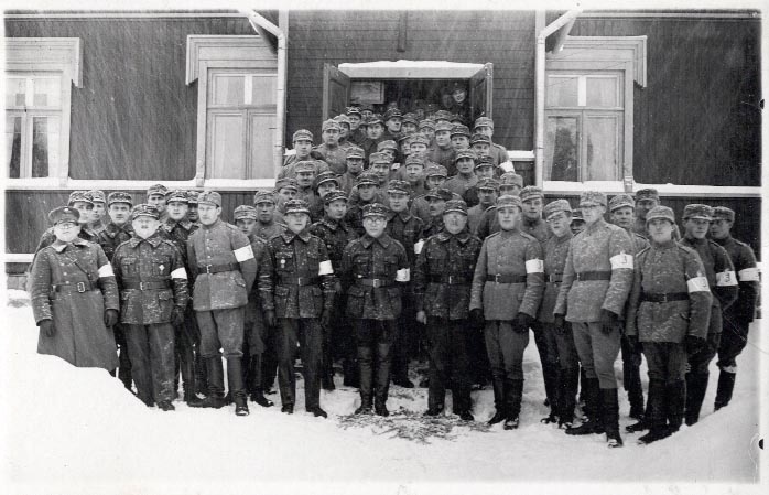 Отряд белой гвардии в Нумми-Пусула, 1930-е годы