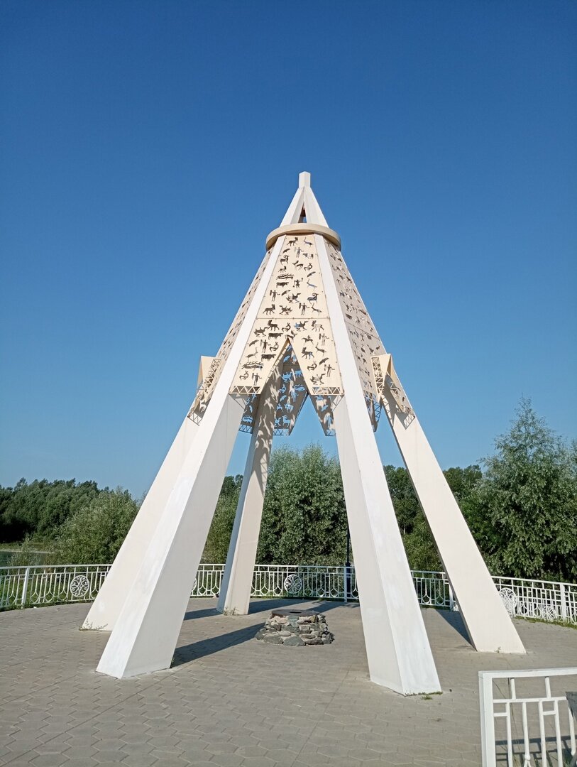 Знаменитый   алтайский шатер