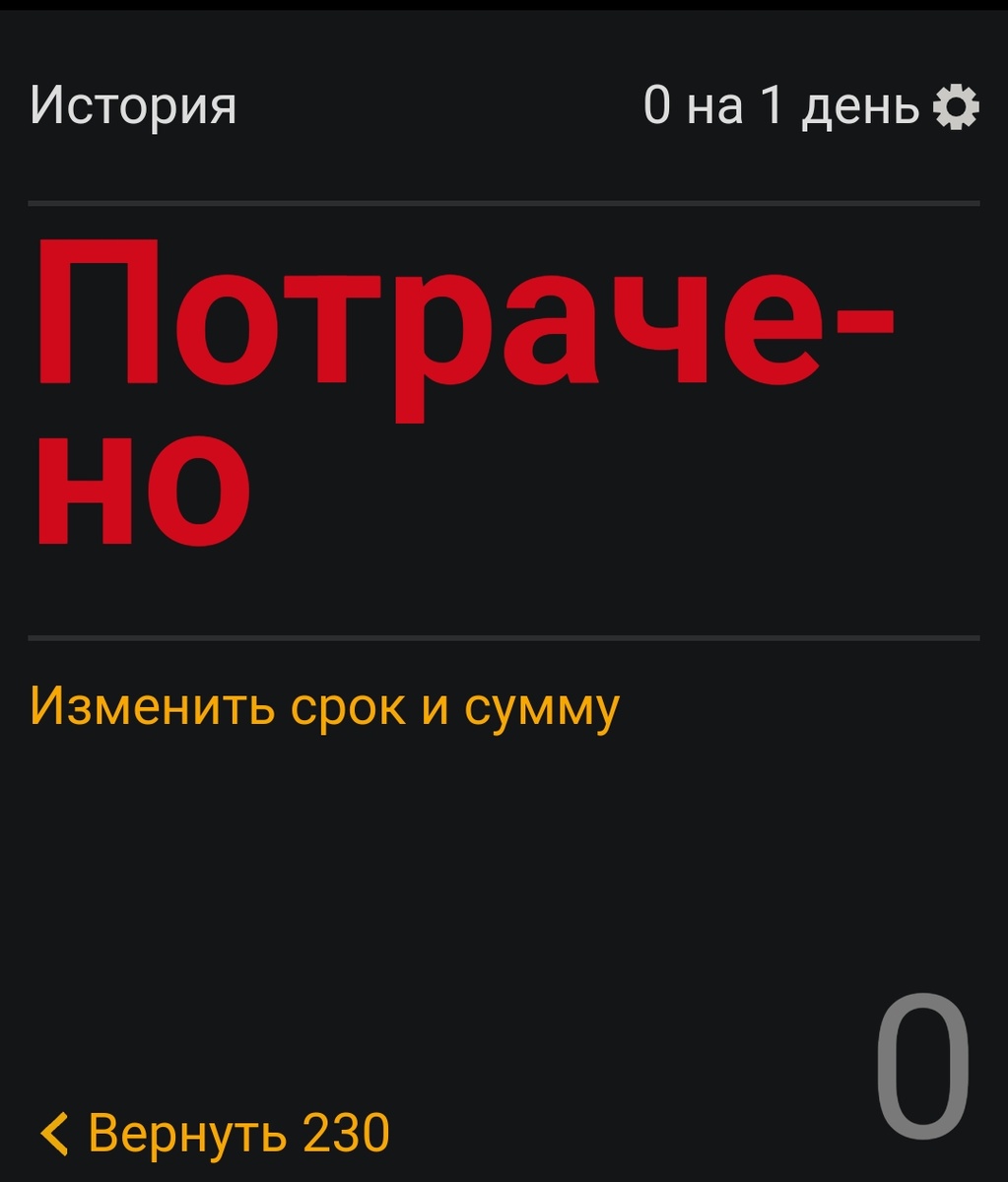 Лимит исчерпан