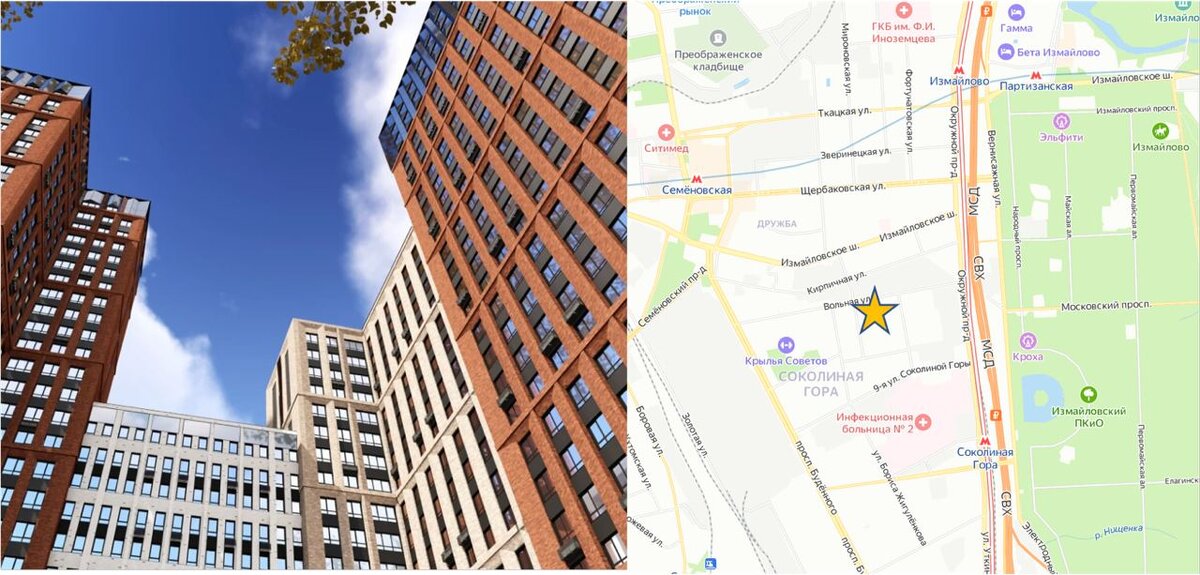 ЖК Семеновский парк 2.  Фото от Новостройки по расчету