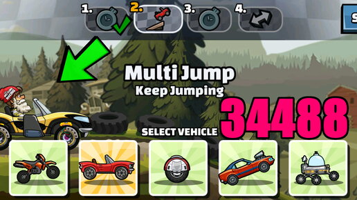 Hill Climb Racing 2 - SCOOTER IS THE BEST?? JUMPY JUMPY EVENT 