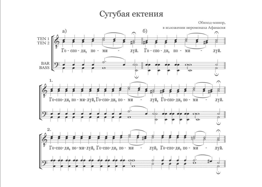 Славно бо прославися ноты обиход. Великая ектения минорная Ноты. Великая ектения Киевская Ноты обиход. Великая ектения обиход Ноты. Сугубая ектения Архангельский.