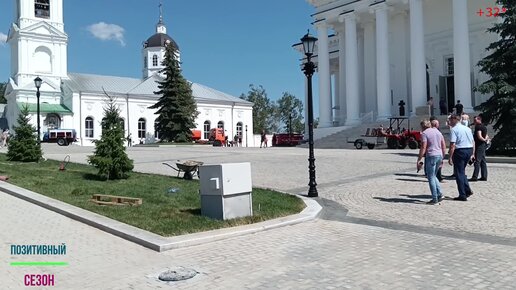 готовимся к приезду патриарха..