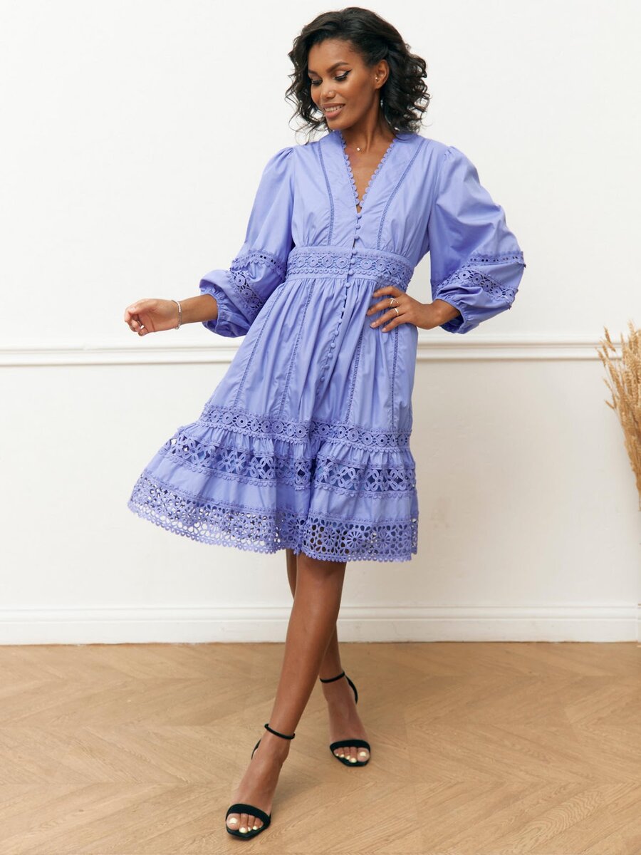 Волшебные кружевные платья всегда привлекают внимание, поскольку придают невероятную женственность и красоту.-7