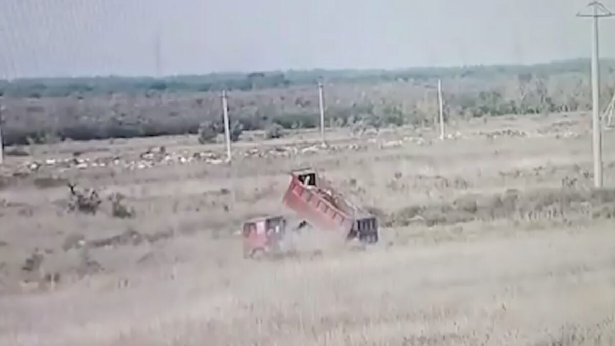    Фото: кадр из видео/Polisia.kz Август Макаров