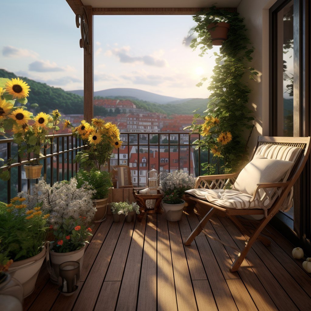 Сад на балконе @nature_decor_