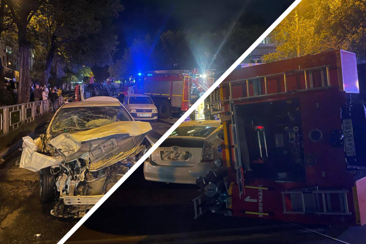    Раскрыты подробности ДТП с пожарной машиной в Хабаровске с 5 пострадавшими