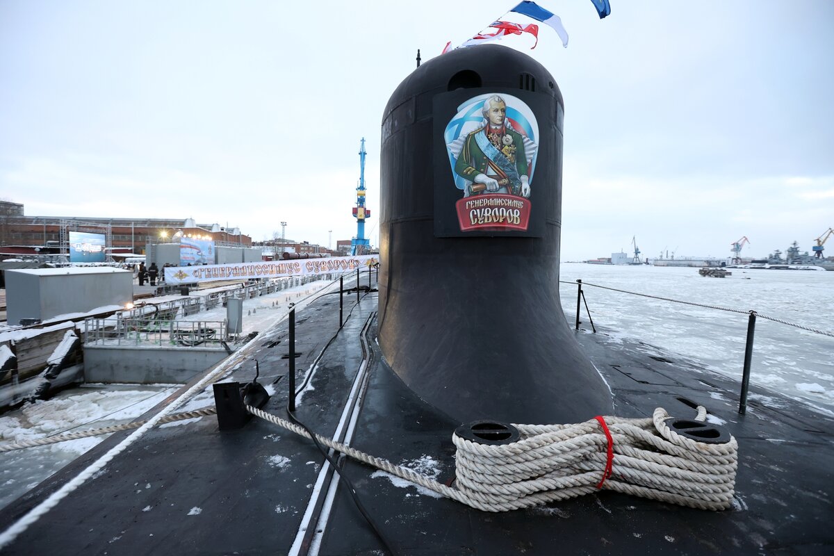     Атомный подводный крейсер «Генералиссимус Суворов» / РИА Новости / Павел Львов