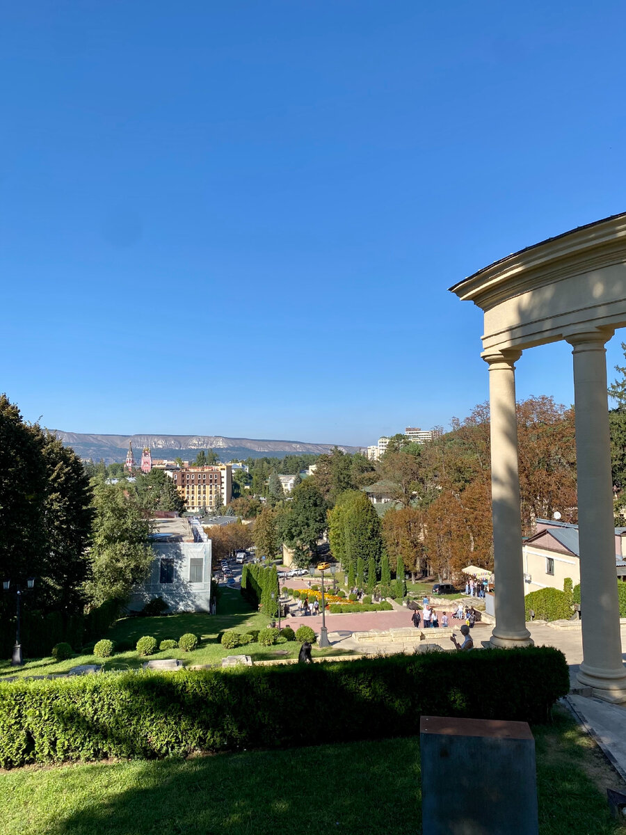 Вид в парке.