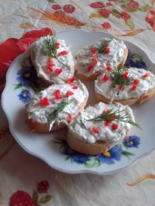 Творожная закуска