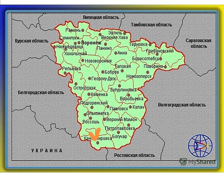 Город воронеж область. Воронежская обл на карте с кем граничит. Воронеж на карте Воронежской области с границами. Карта Воронежской области с граничащими областями. Карта Воронежской области граничит.