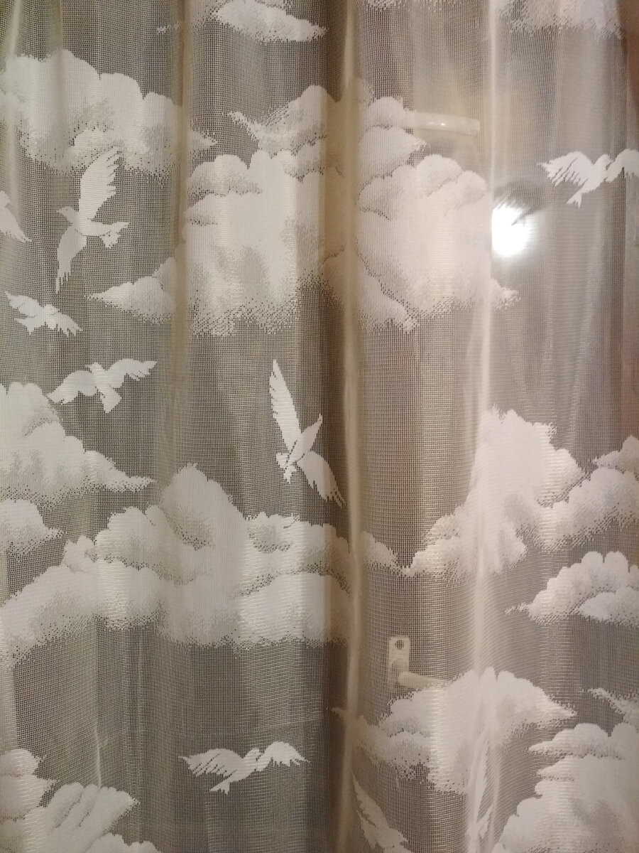 Фото автора, мои занавесочки на кухне