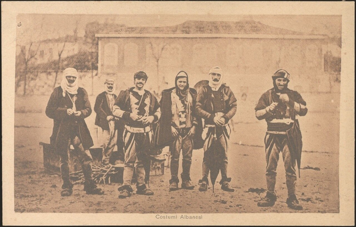Албанцы в начале ХХ века