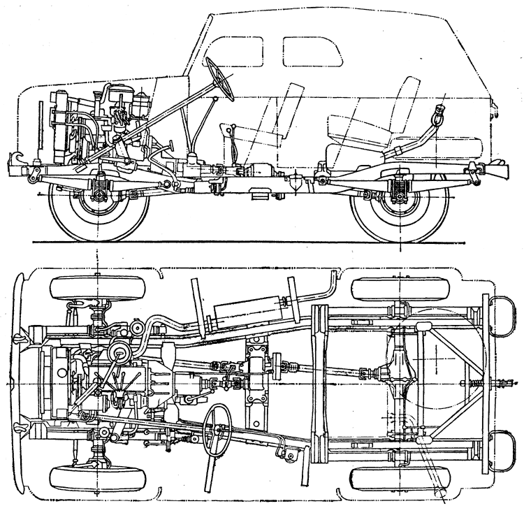 Коробка передач ГАЗ-21 (каталог 69 г.). Каталог 1969г.