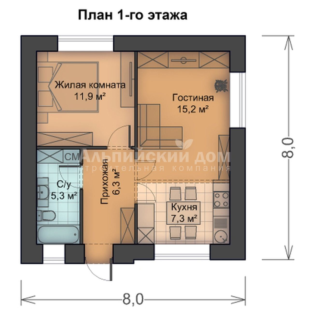 А дома проекты планировки