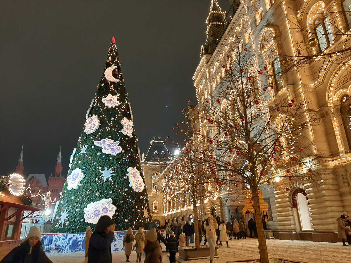 Красная площадь зимой