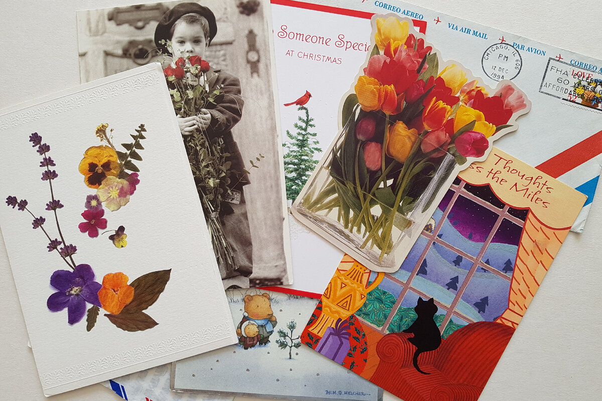 Американское открытки из девяностых