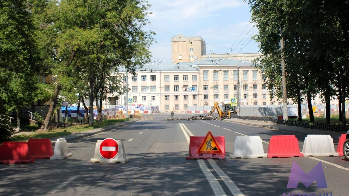     Обходные пути продумали для пешеходов в районе площади Свободы. Схема была опубликована в Telegram-канале «МетроНН».