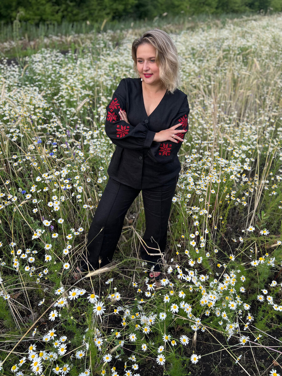 Костюм в русском стиле 