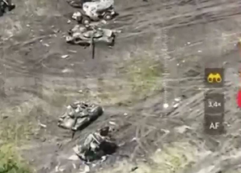 колонна российских войск. разгромленная колонна всу в херсонской области. разгромленная колонна всу. разгром колонны 2024. разгром танковой колонны под угледаром.