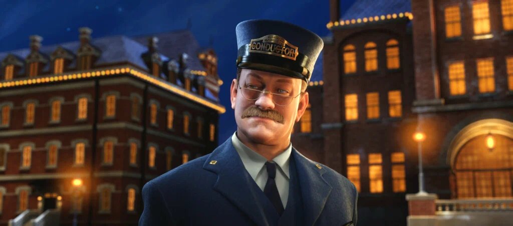 Том Хэнкс в одной из ролей в фильме «Полярный Экспресс / The Polar Express» (2004)