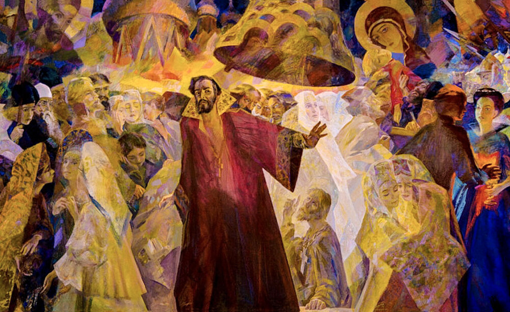 Художник Георгий Шишкин "Смутное время (Борис Годунов)"