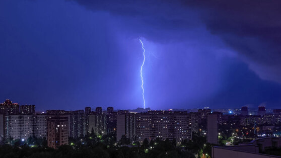    В Москве во вторник и среду ожидается гроза Алина Городниченко