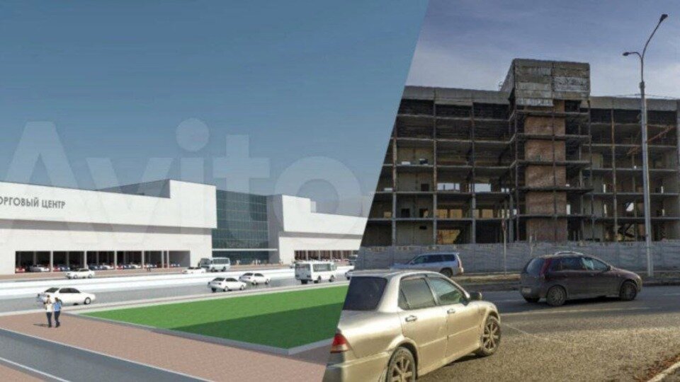     В Красноярске выставили на продажу участок с недостроем на Красноярском Рабочем, 29с недалеко от Университета Решетнева и «Красмаша».