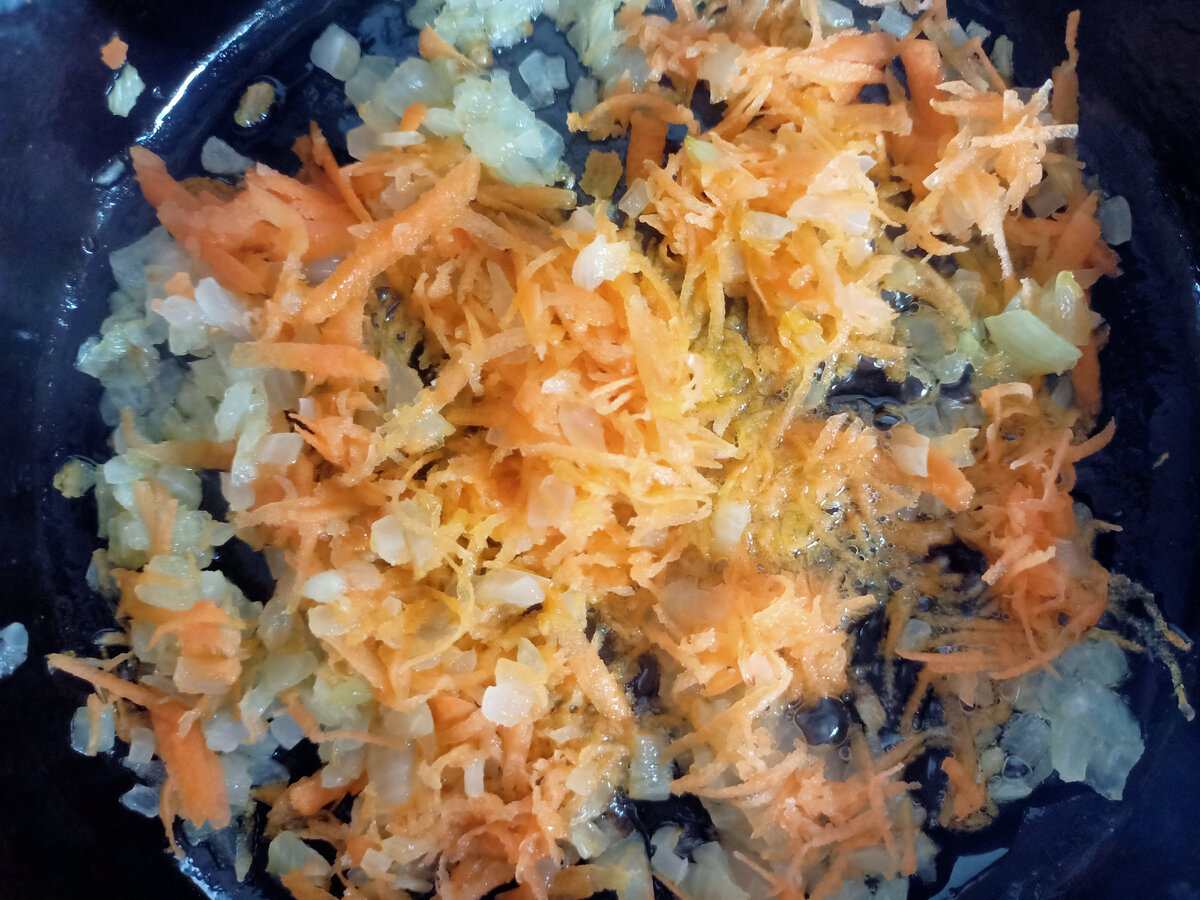 Обжаренные овощи 