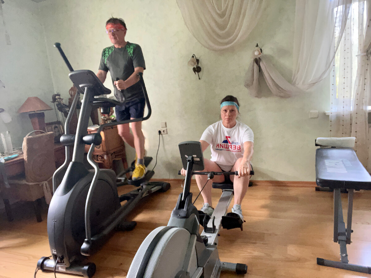 Мне повезло - муж всегда за спорт