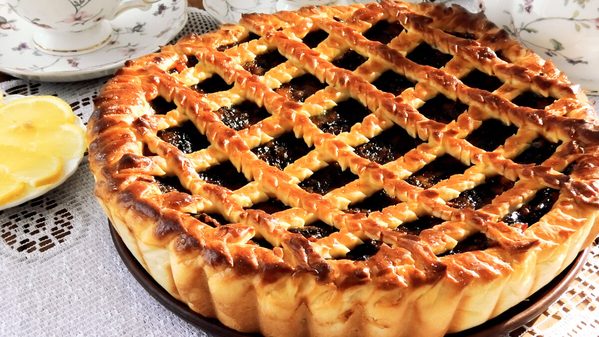 Татарские пироги с курагой и черносливом рецепт