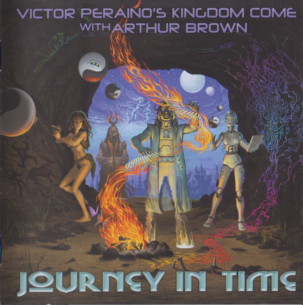 Victor Peraino's Kingdom Come With Arthur Brown "Journey In Time" 2014