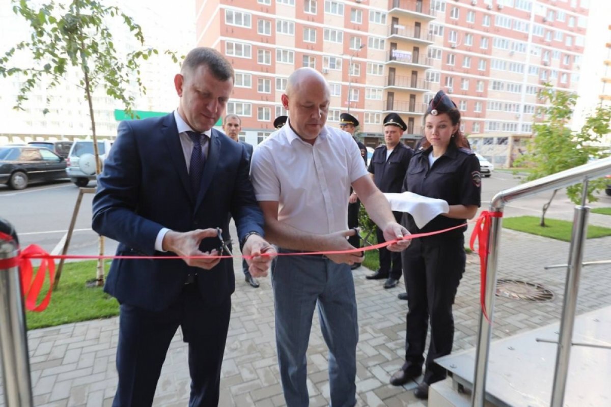    В районе Западного Обхода в Краснодаре открыли первый участковый пункт