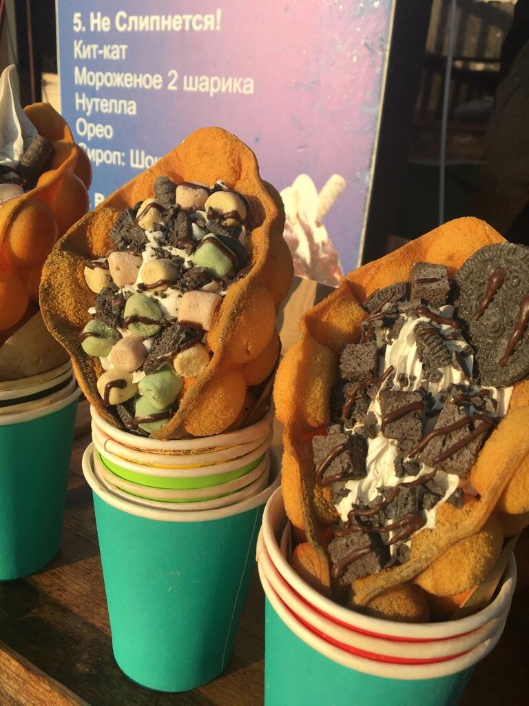 один вид гонконгского мороженного