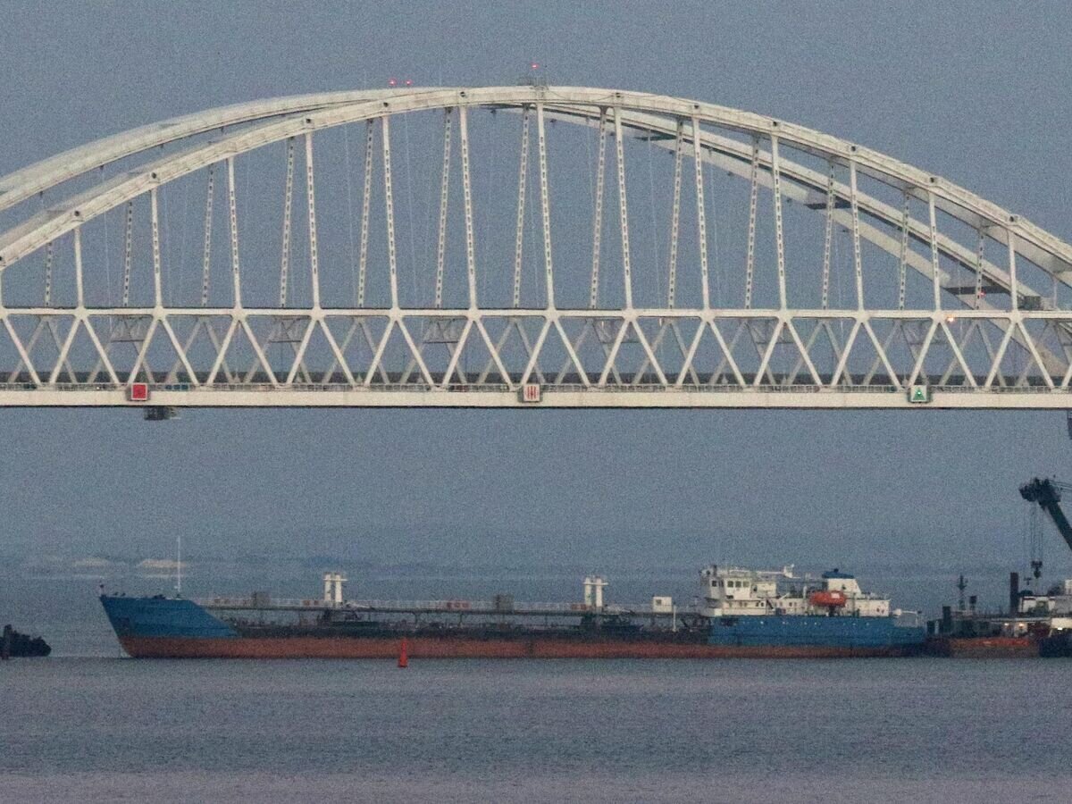    Танкер Neyma в Керченском проливе© РИА Новости / Андрей Крылов