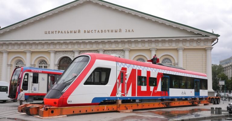 Фото поезда москва