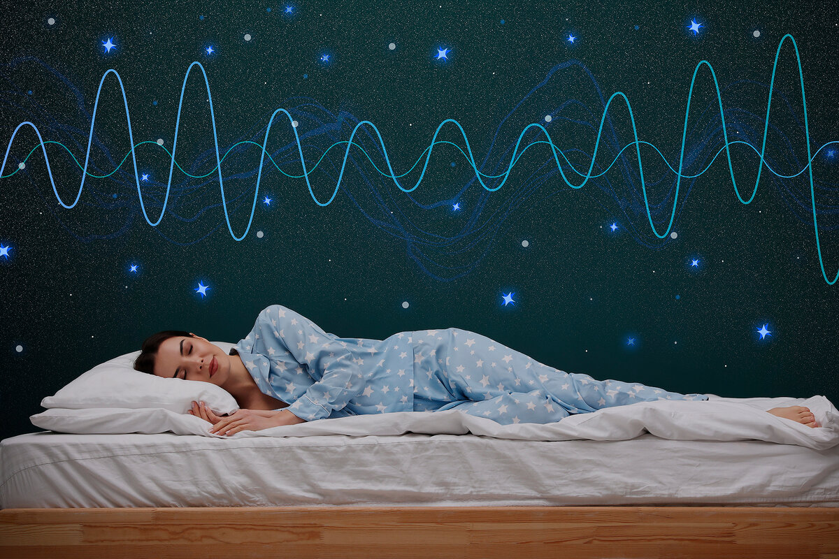 Ка­ж­дая фа­за сна име­ет ха­рак­тер­ные волны на электроэнцефалограммеФото: © New Africa / Shutterstock / FOTODOM