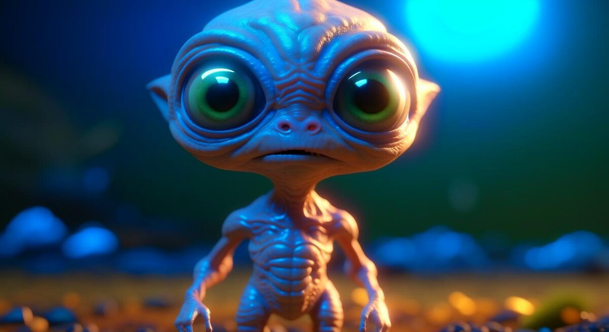 Настоящий инопланетянин